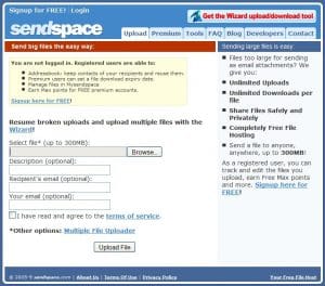 sendspace