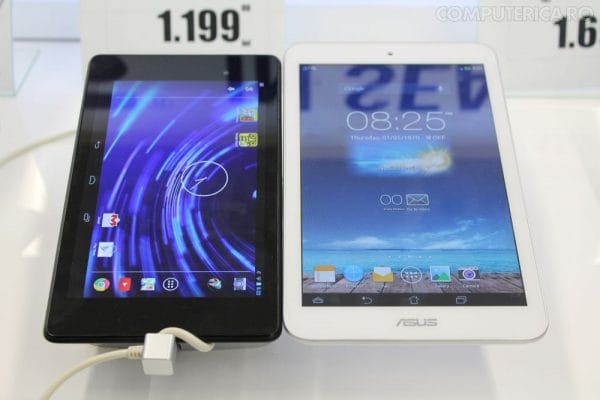 Memopad 8 vs Nexus 7II