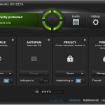 Interfața Bitdefender 2013 BETA