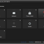 Interfața Bitdefender 2013 BETA